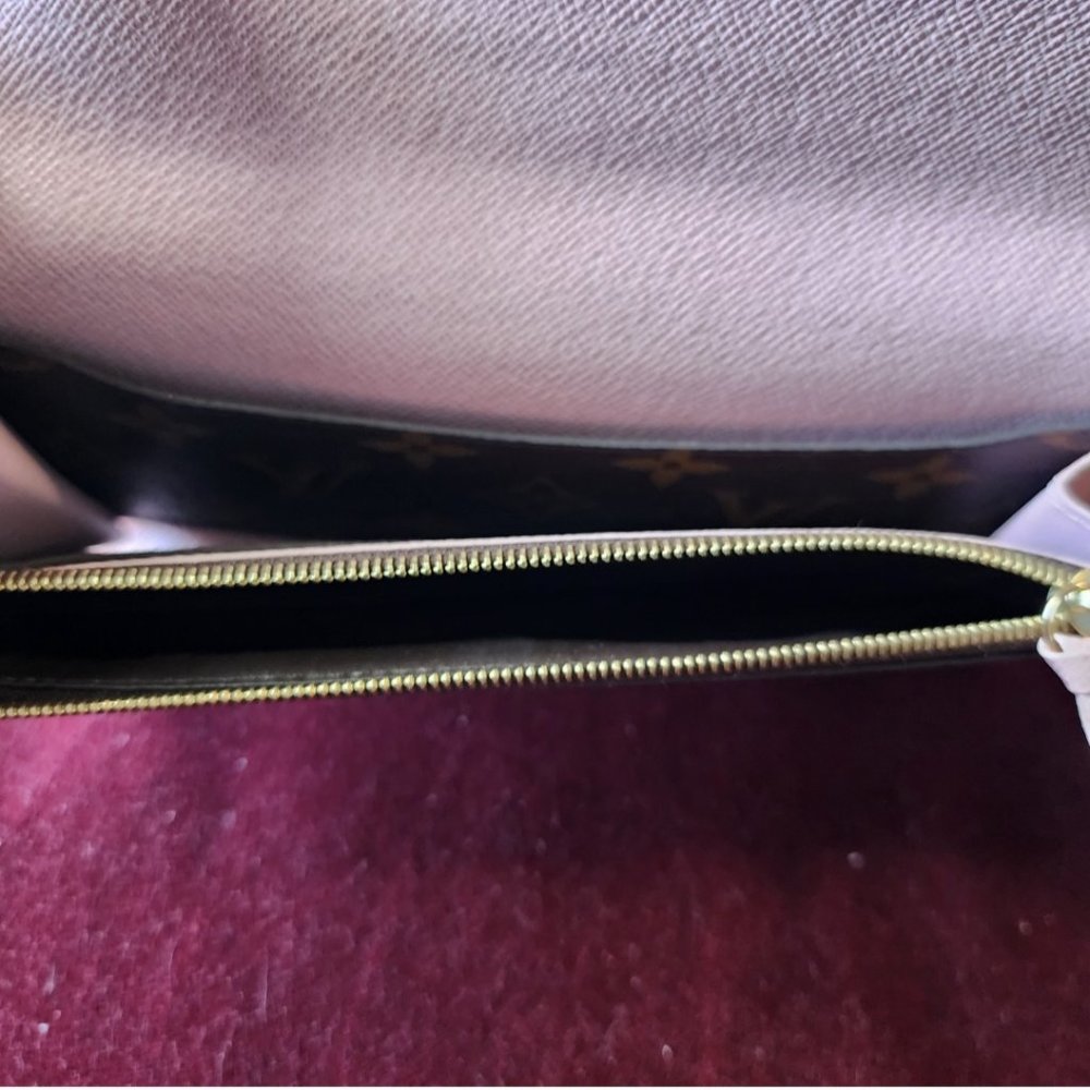 EUC Authentic Louis Vuitton Emilie Wallet in Rose Ballerina - Picture 6 of 11